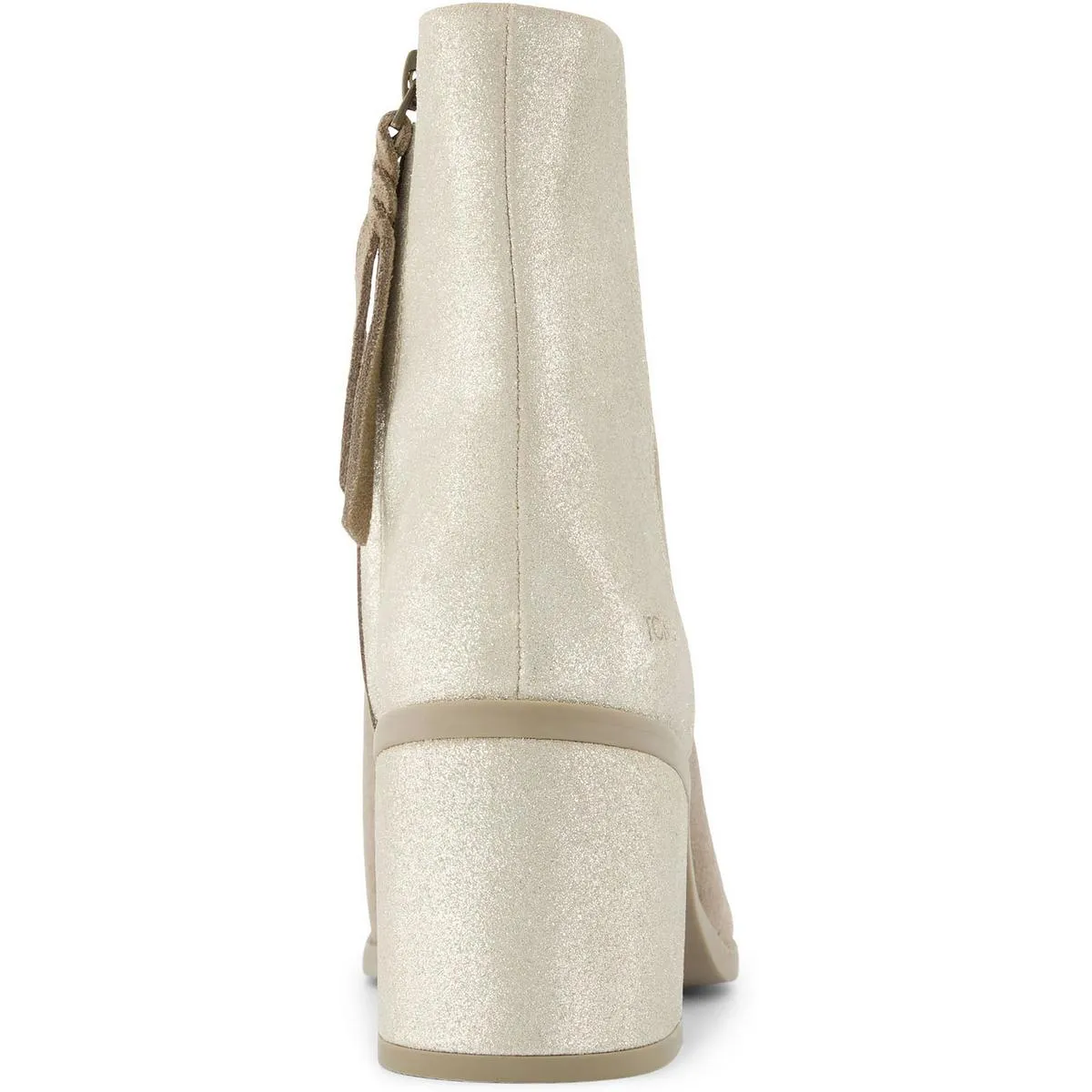 100212922 Womens Zipper Suede Mid-Calf Boots