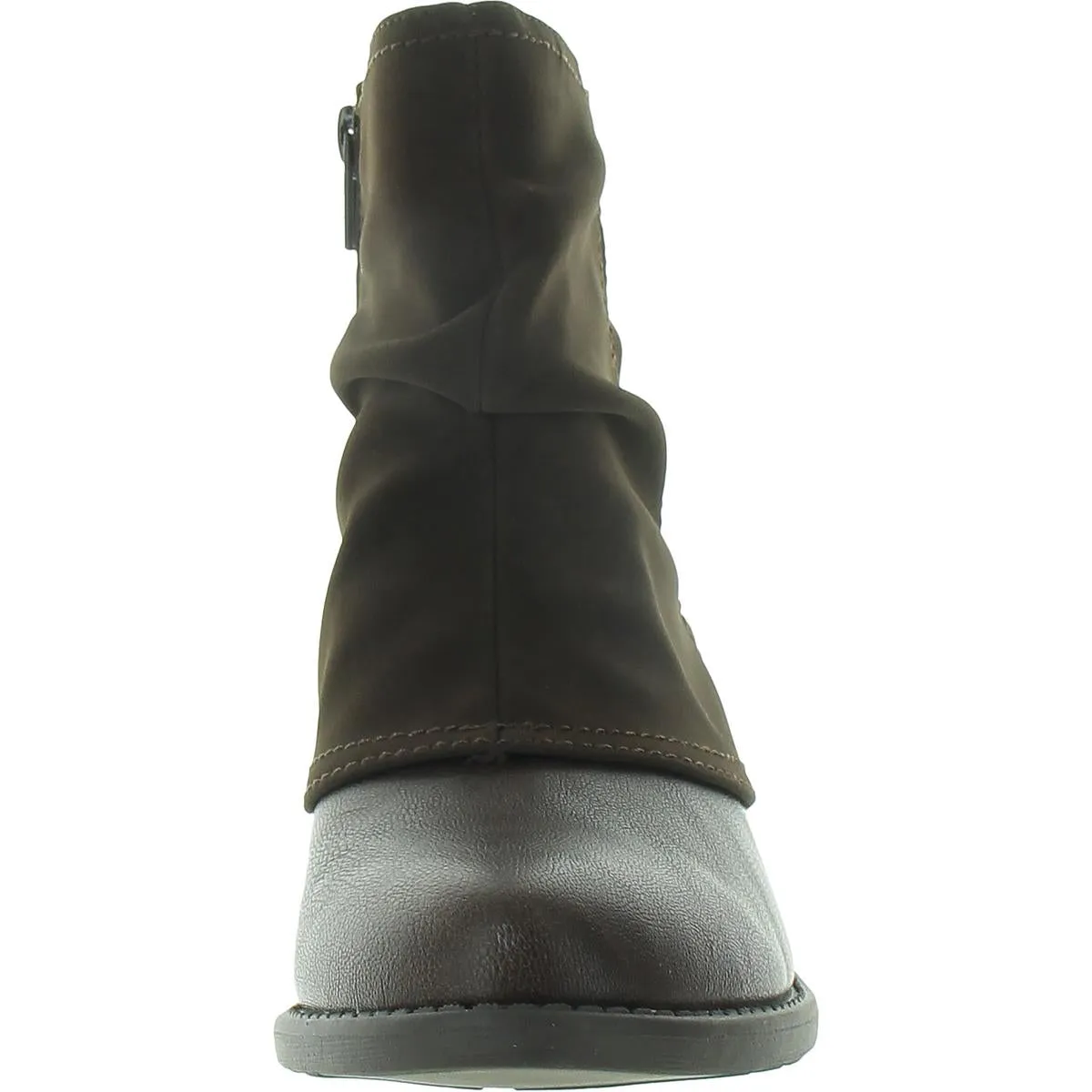 312856 Womens Two Tone Manmade Chukka Boots