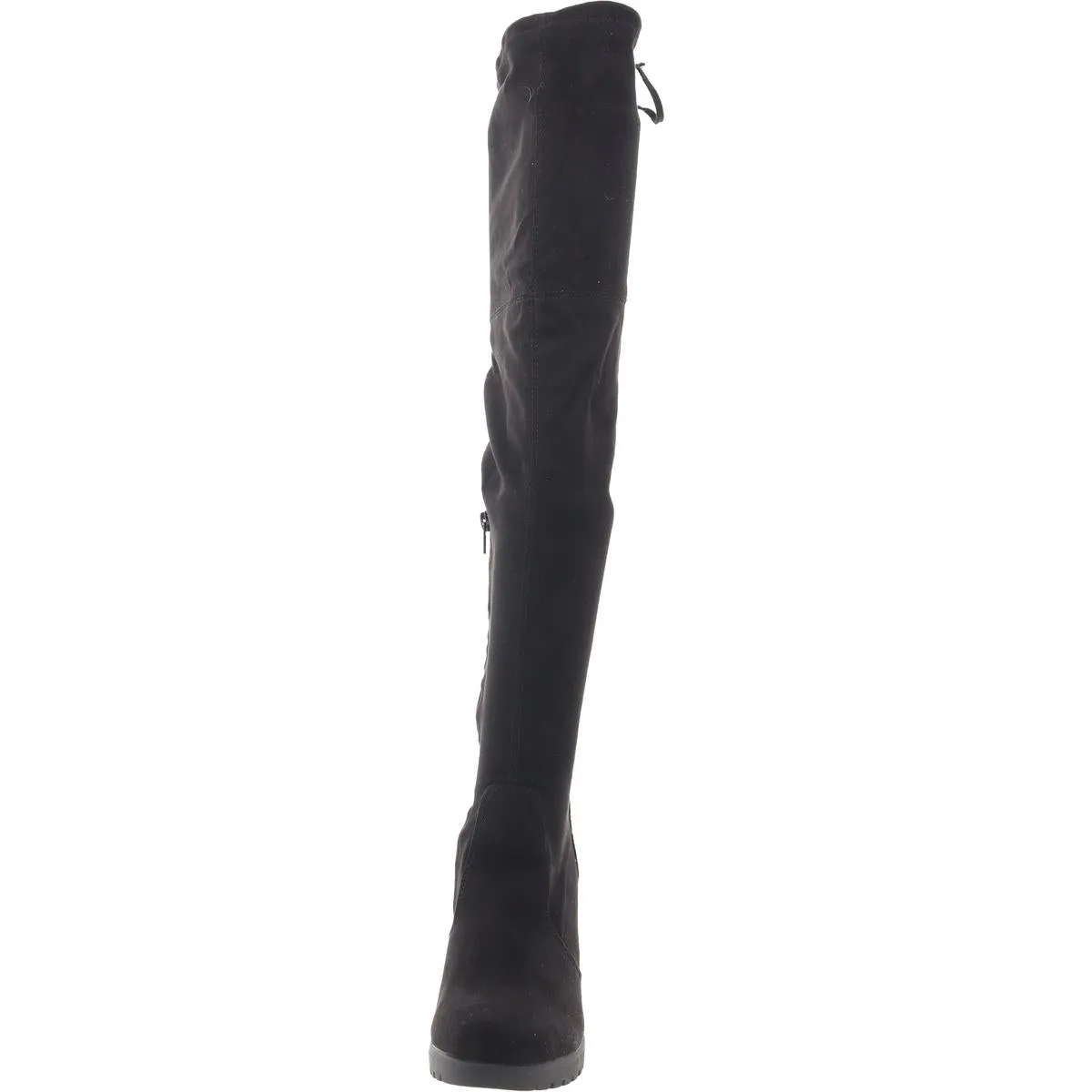 Adora Womens Zip Up Pull On Over-The-Knee Boots
