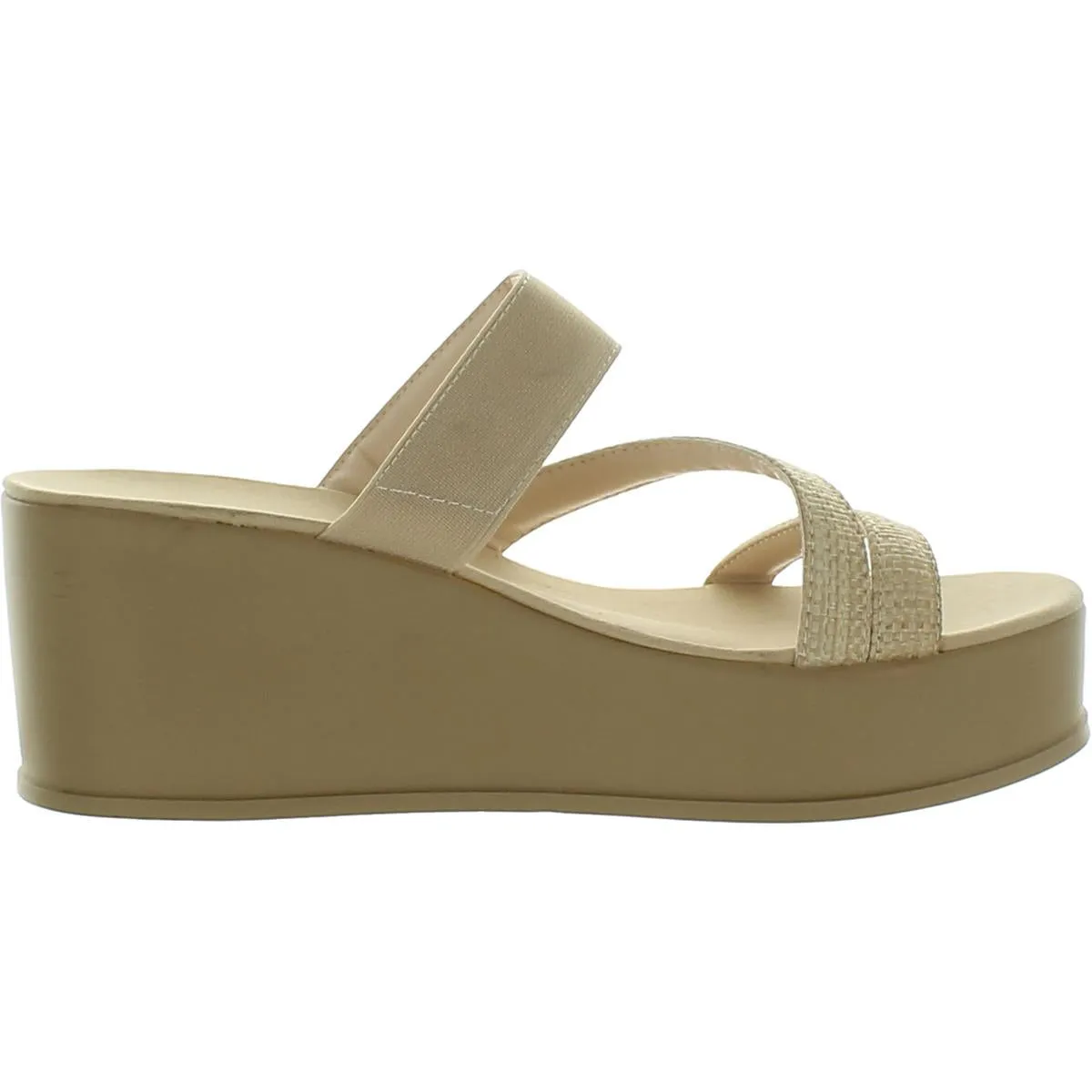 AKVAII Womens Textile upper Woven Wedge Sandals
