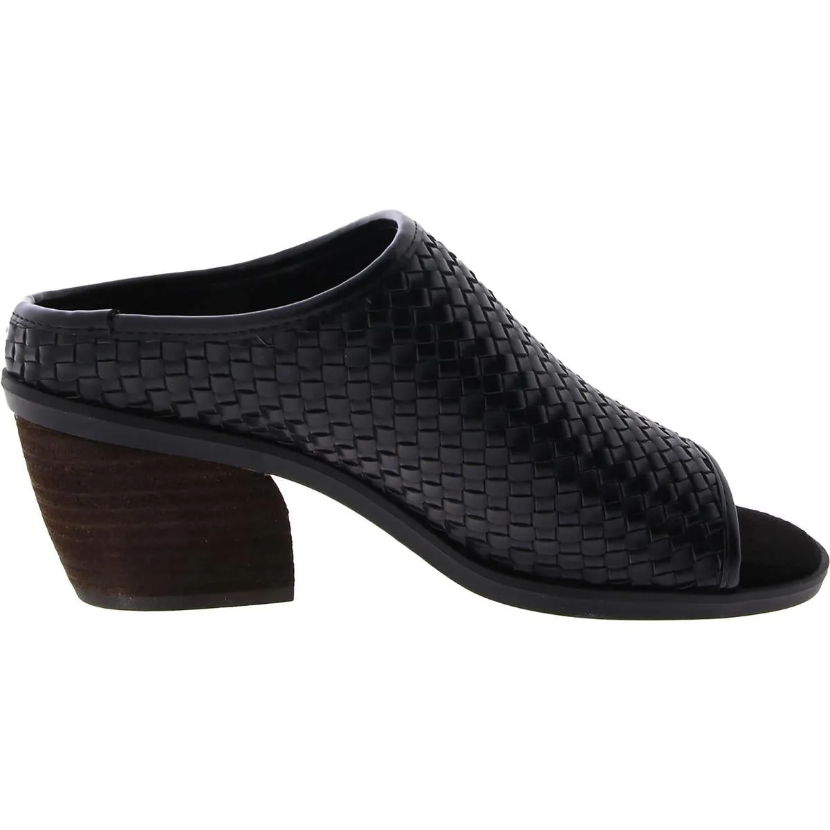 Alivia Womens Slip On Woven Mule Sandals