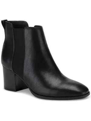 Aloraa Womens Faux Leather Zipper Booties