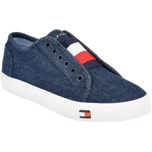 Anni 3 Womens Denim Slip-On Sneakers