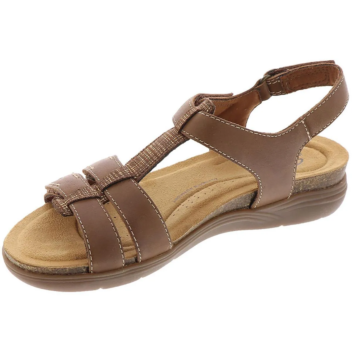 April Cove Womens Comfort Insole Open Toe Strappy Sandals