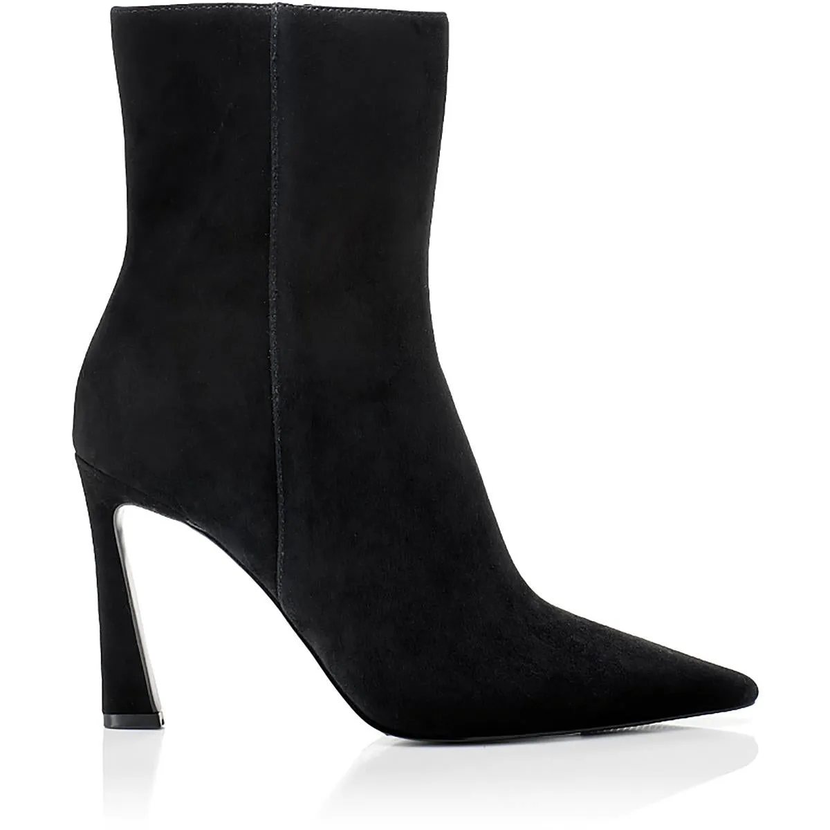 AQLEONA Womens Zipper Leather Ankle Boots