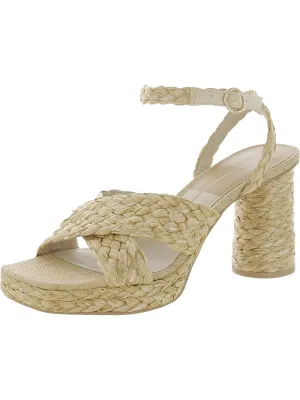 ASALA Womens Open Toe Ankle Strap Platform Sandals