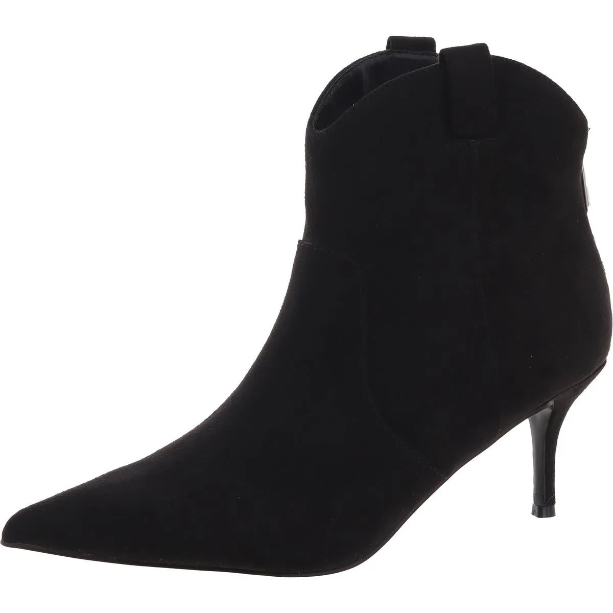 AUDEN Womens Zipper Faux Suede Booties