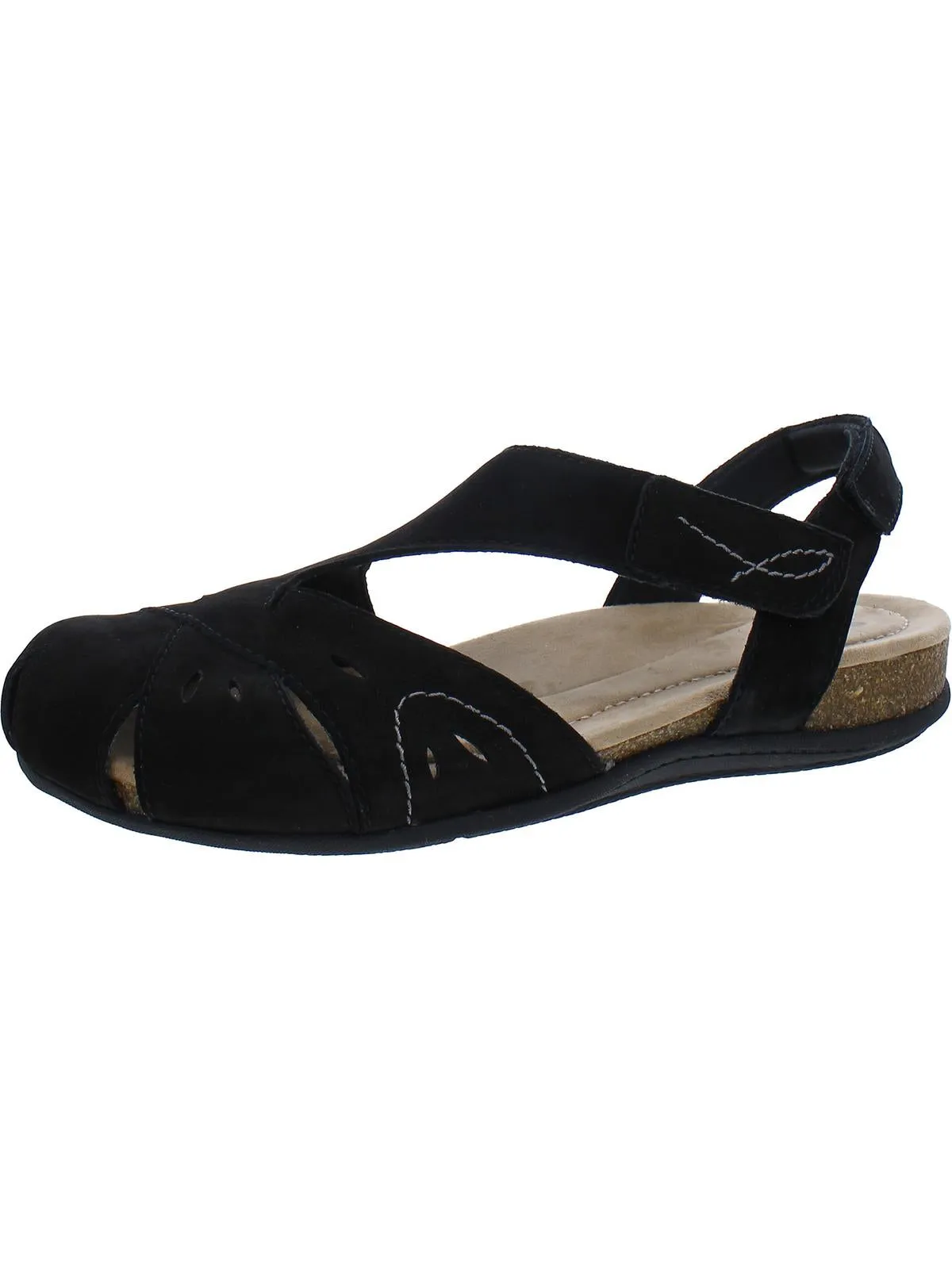 Birdine  Womens Laceless Leather Slingback Sandals