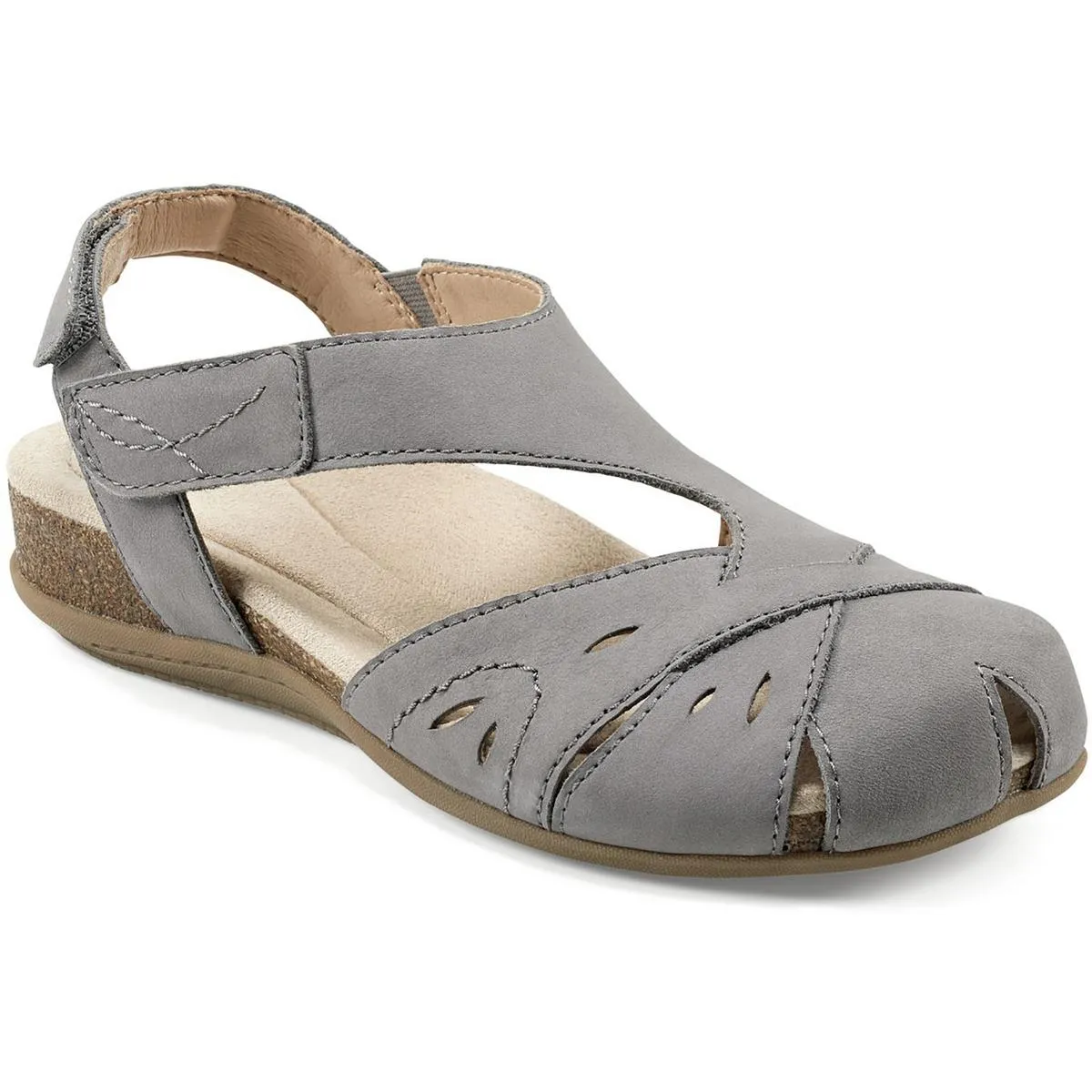Birdine  Womens Laceless Leather Slingback Sandals