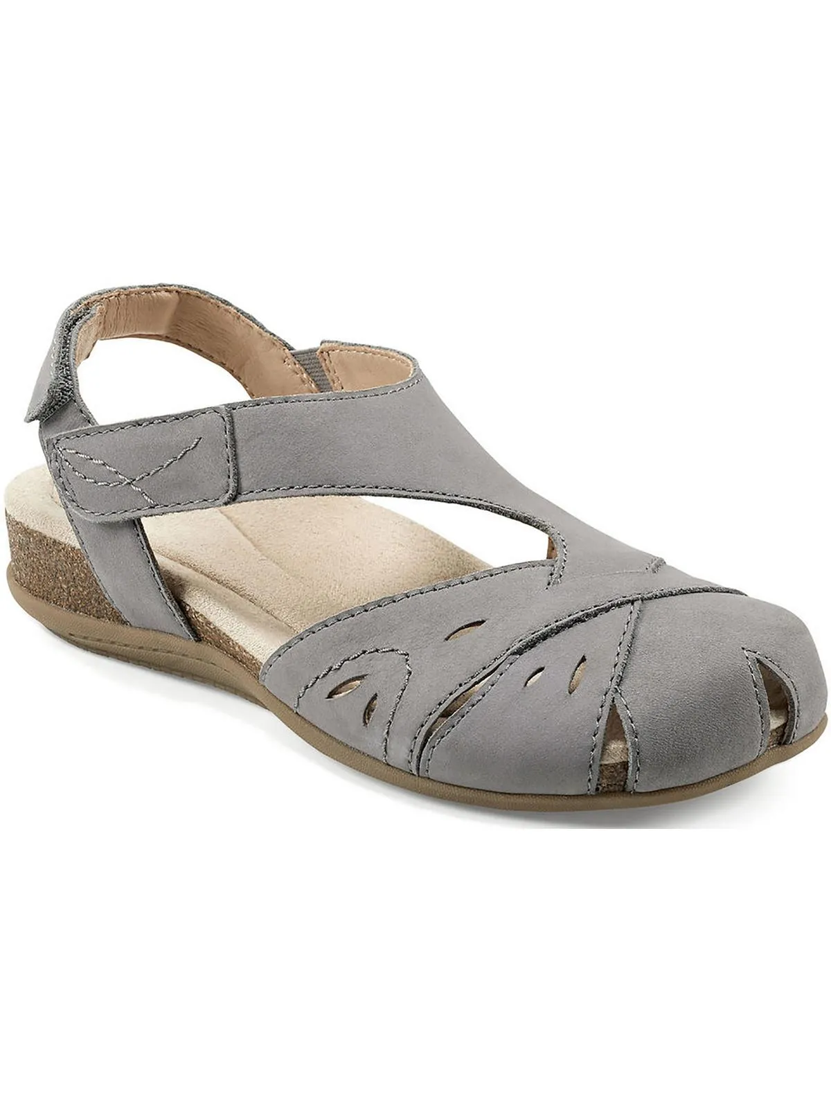 Birdine  Womens Laceless Leather Slingback Sandals