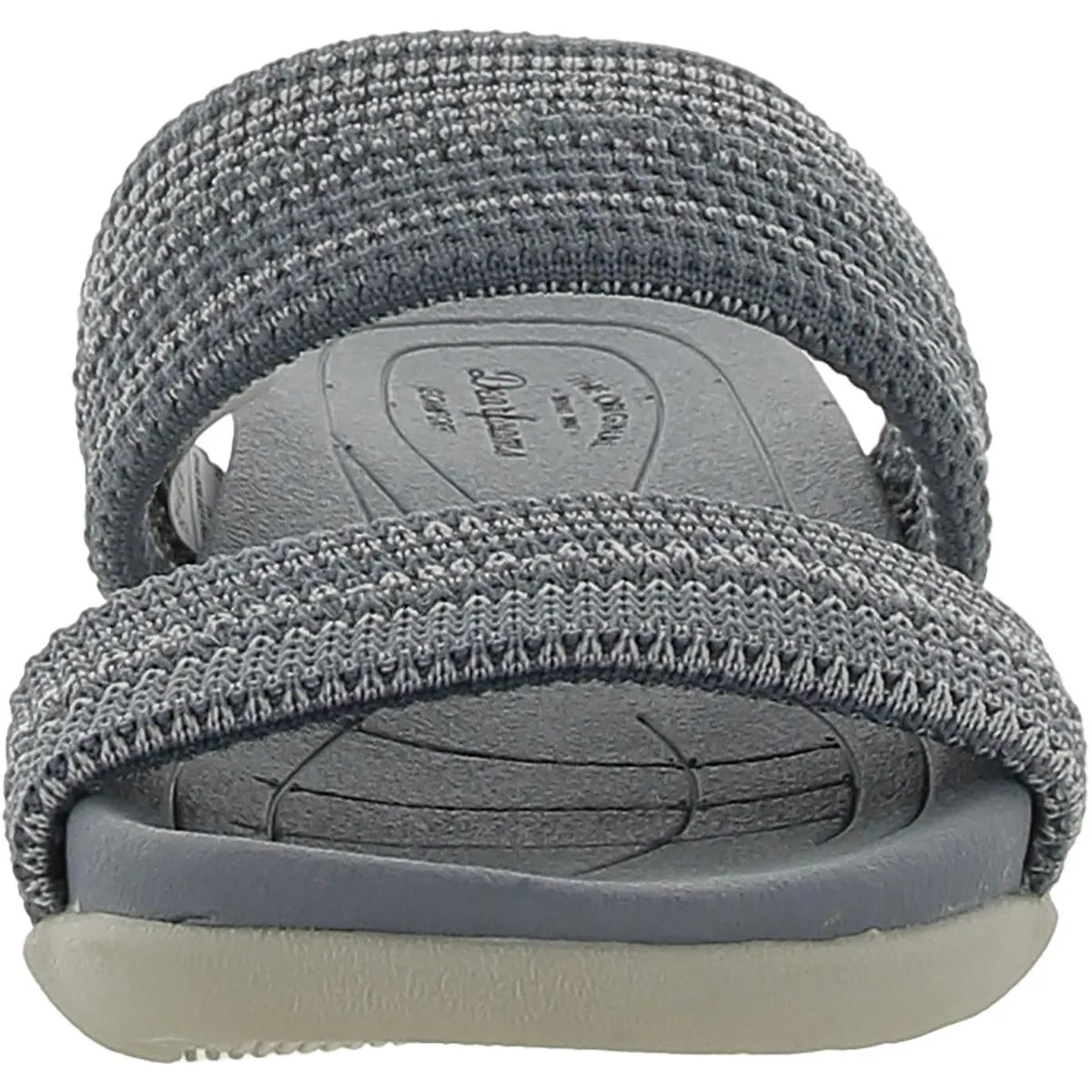 Blaire Low Foam Double Band Womens Casual Flat Slide Sandals