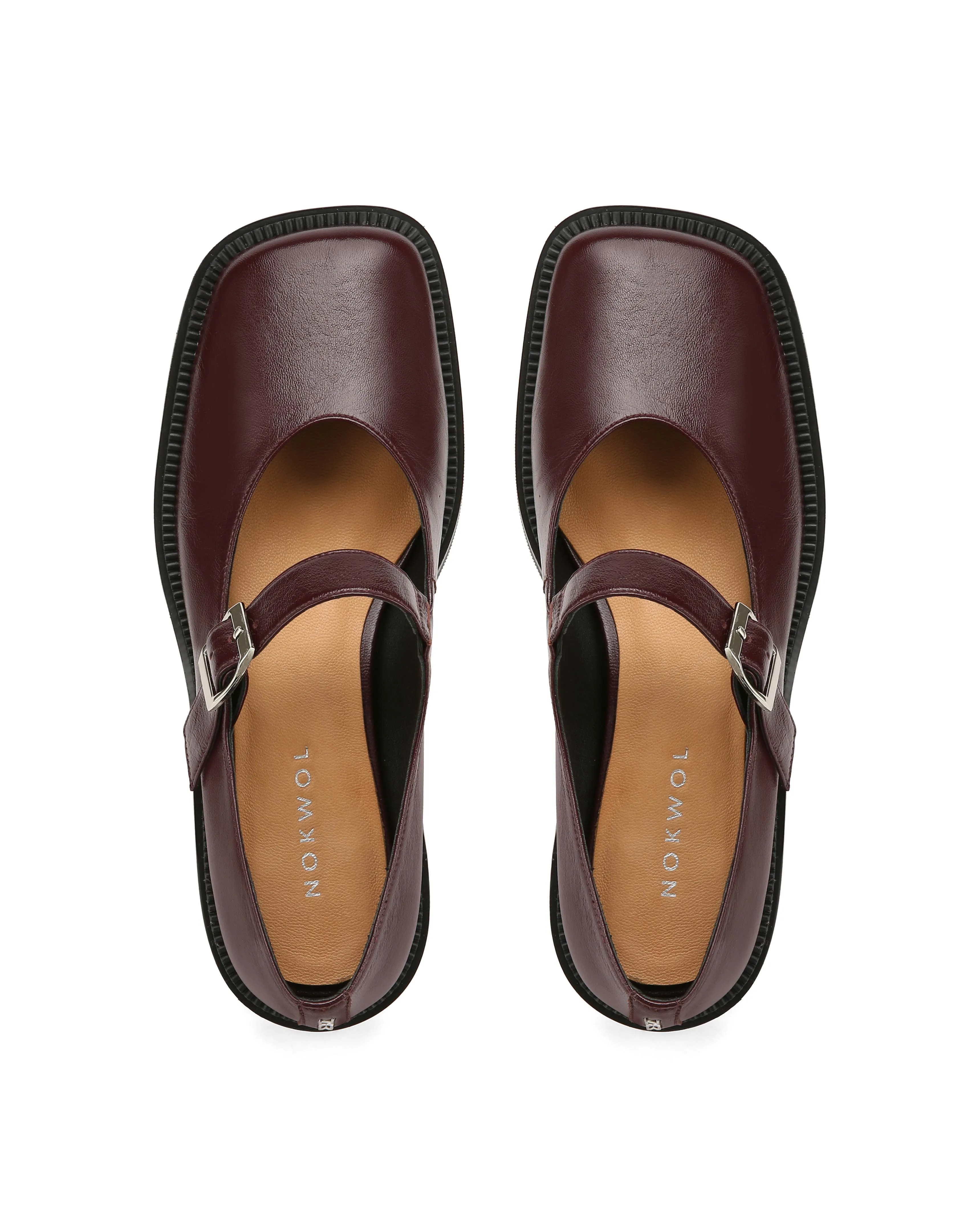 Brooklyn Burgundy Leather