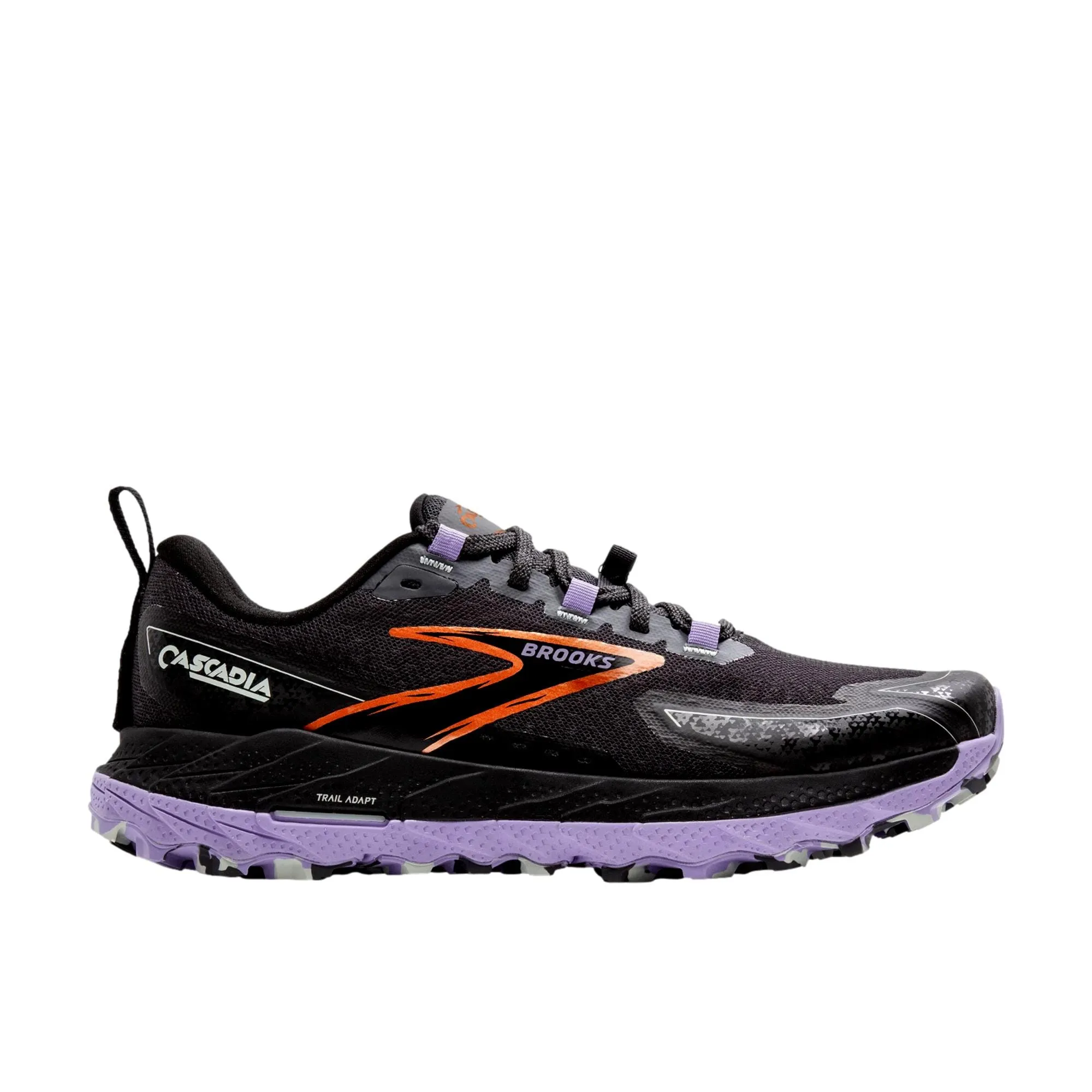 Brooks Cascadia 18 Ebony / Sweet Lavender / Copper  120416-1B-048 Women's