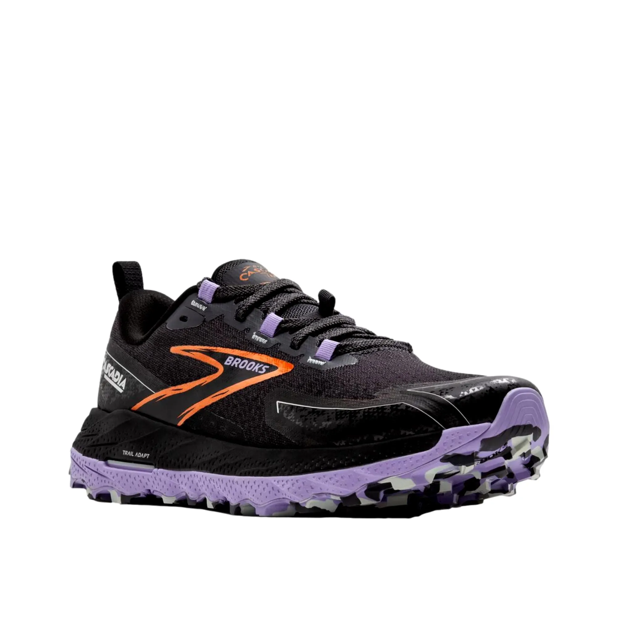 Brooks Cascadia 18 Ebony / Sweet Lavender / Copper  120416-1B-048 Women's