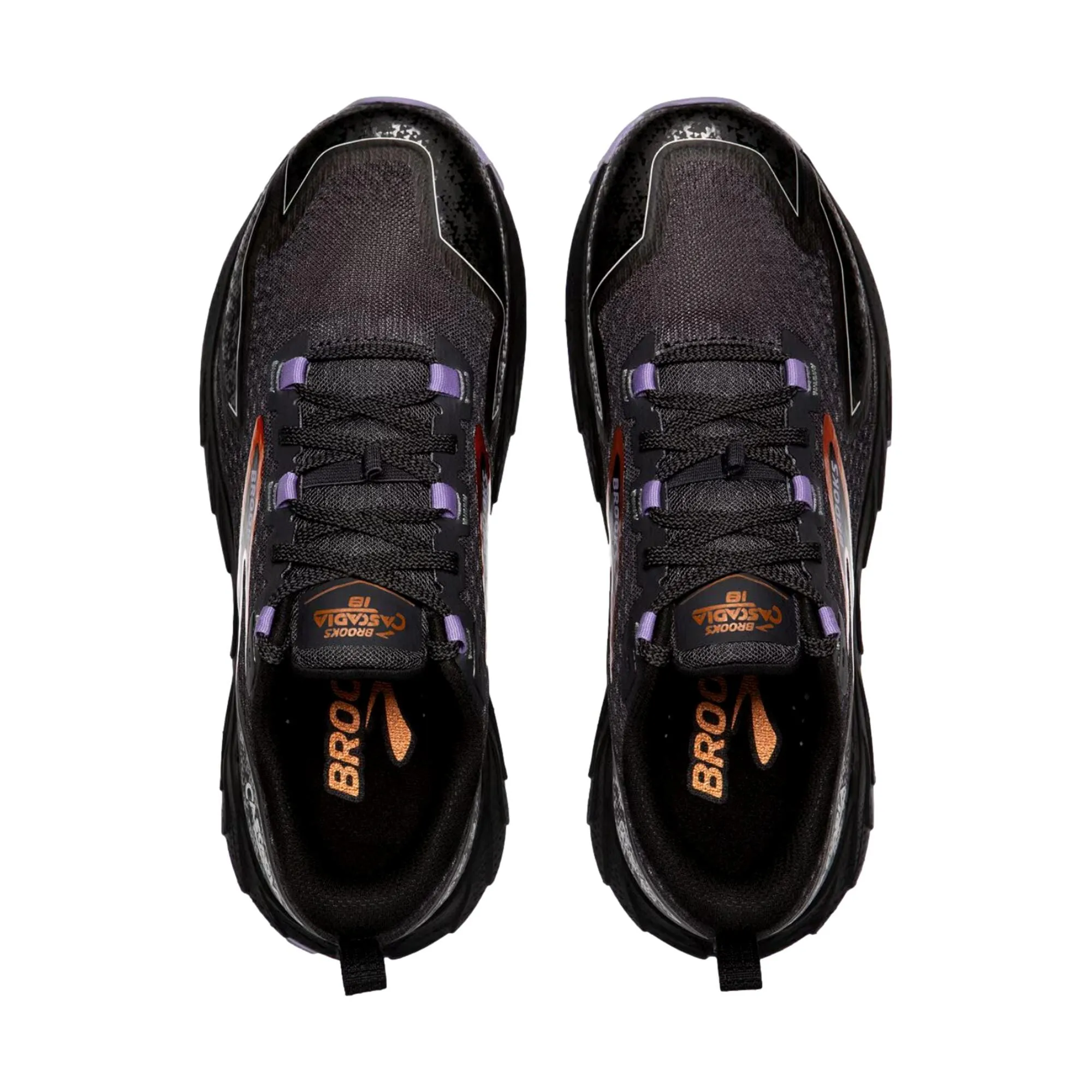 Brooks Cascadia 18 Ebony / Sweet Lavender / Copper  120416-1B-048 Women's