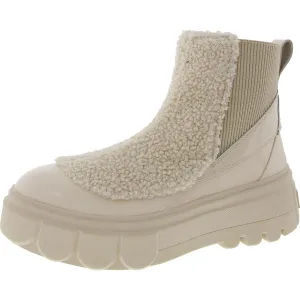 CARIBOU X Womens Lugged Sole Manmade Ankle Boots
