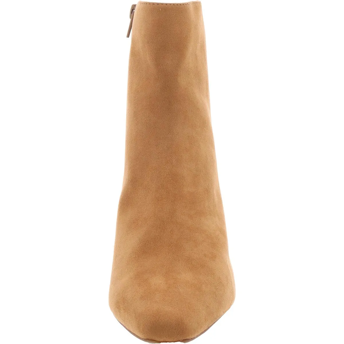 Carlie Womens Zipper Faux Suede Booties