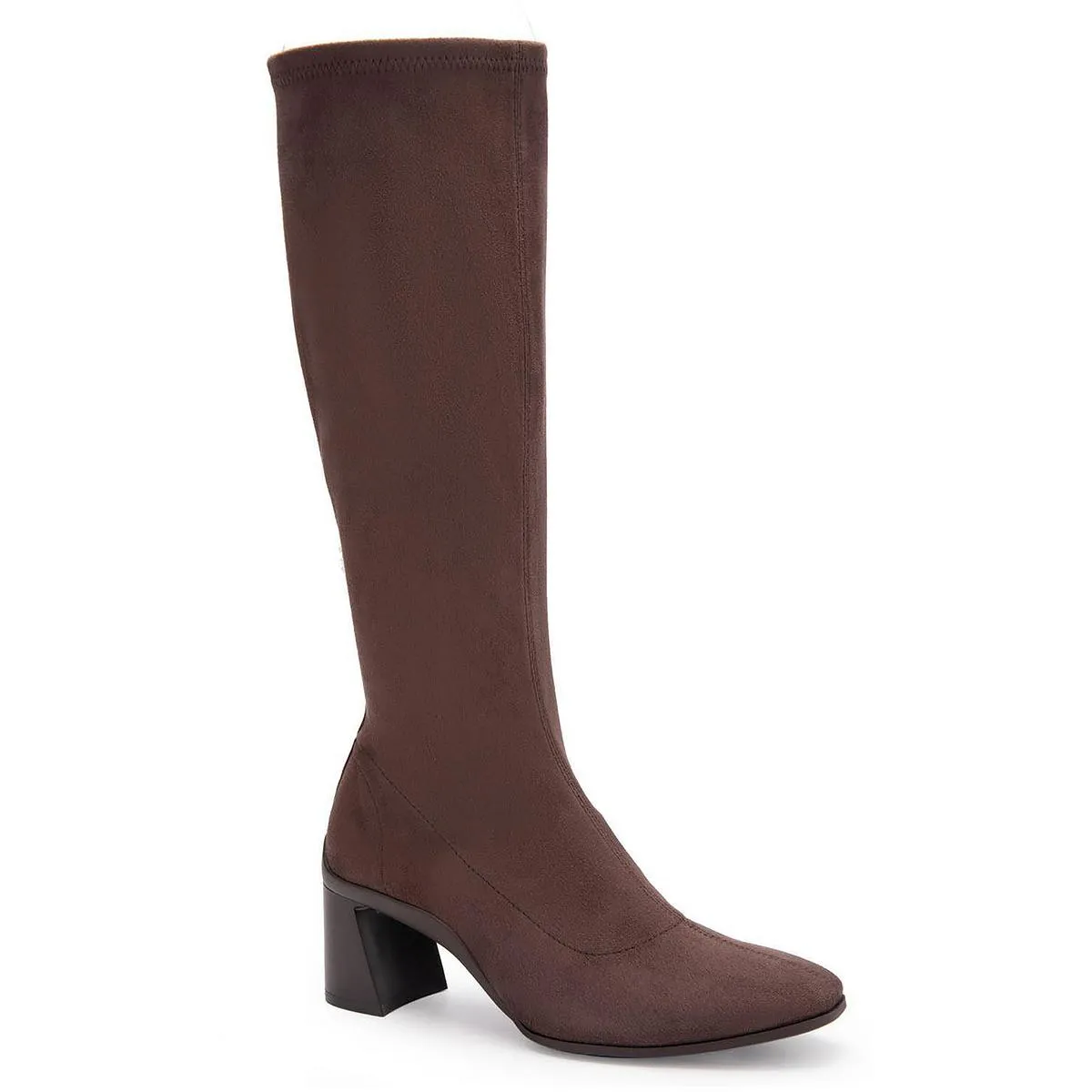 Centola Womens Stretch Dressy Knee-High Boots