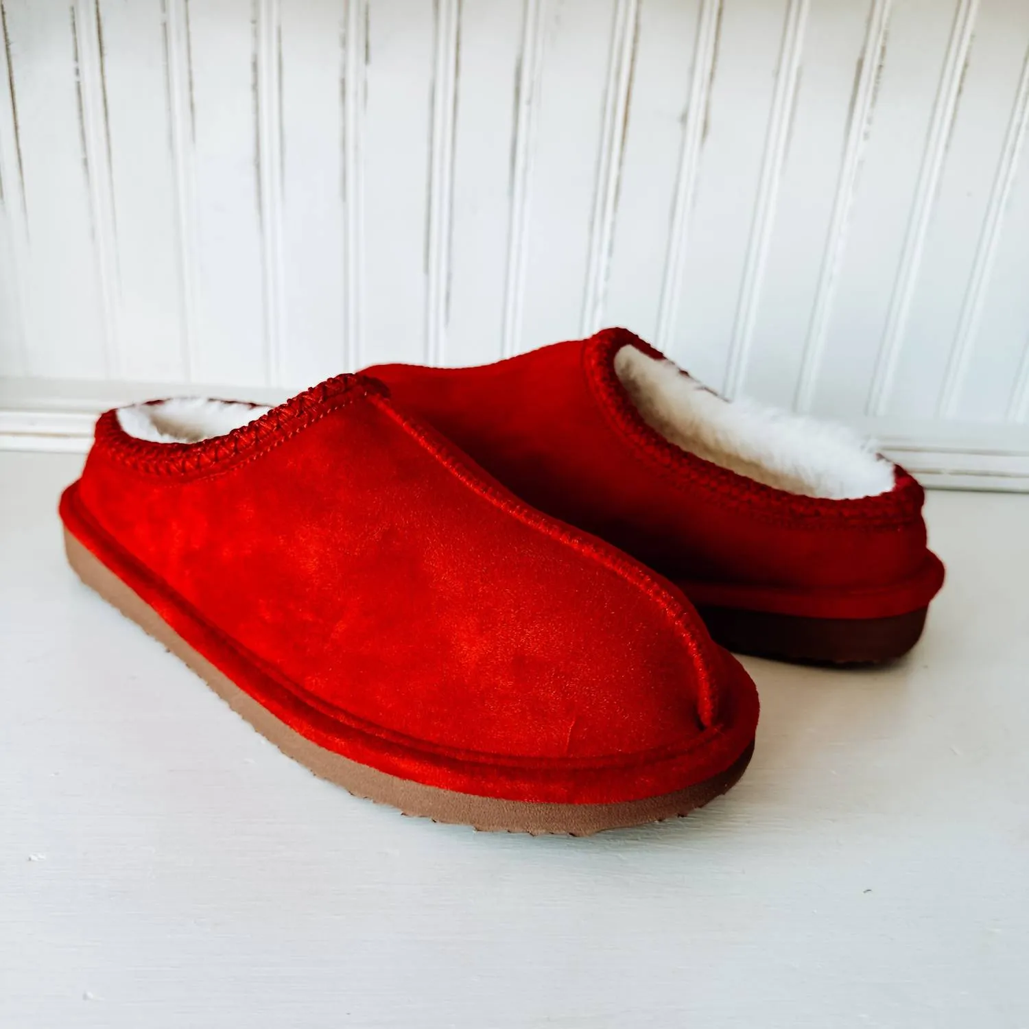 Cheers Women's Platform Slipper In Red