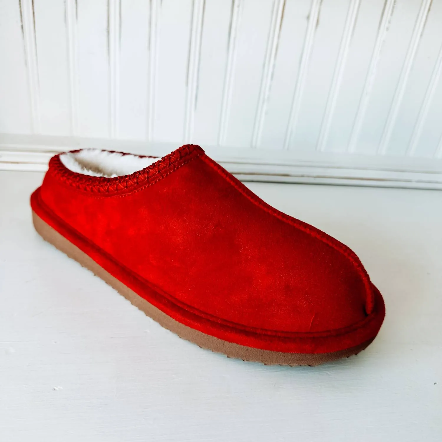Cheers Women's Platform Slipper In Red