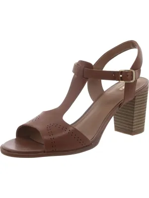 Ciera Glass Womens Open Toe Ankle Strap
