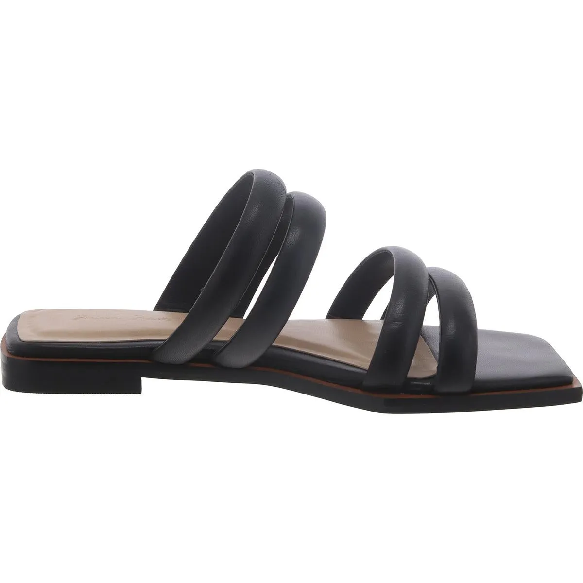 Clarette Womens Slides Square Toe Slide Sandals