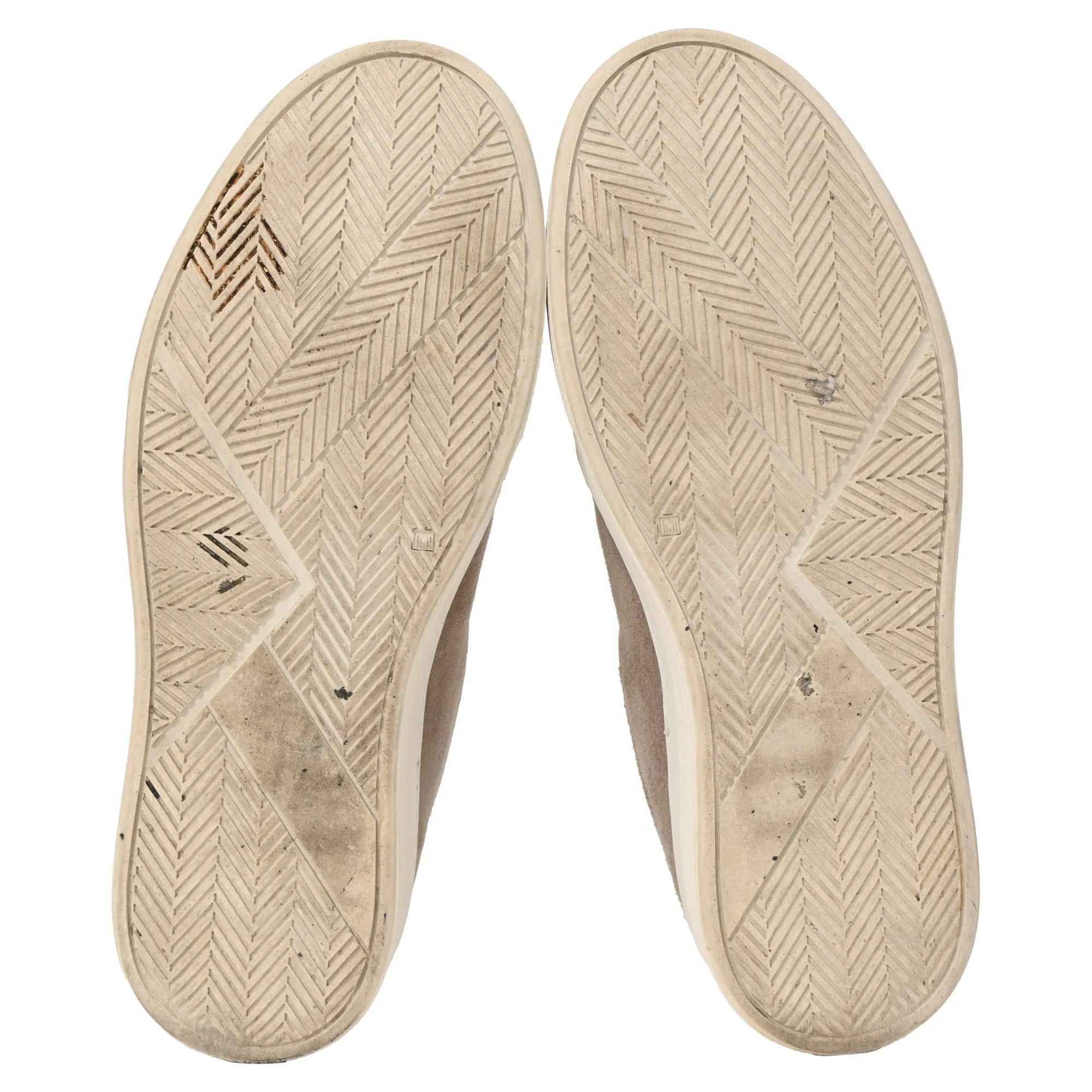 Common Projects 35mm Slip On Sneakers with Shearling in Brown Suede
