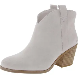 CONSTANCE Womens Suede Pull On Chelsea Boots
