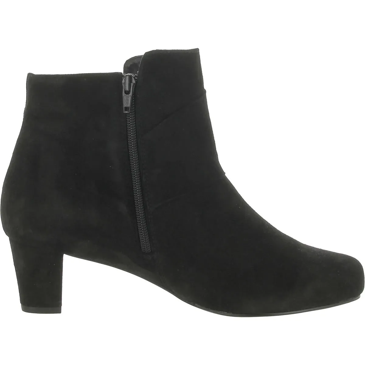 Cutey Womens Suede Gathered Ankle Boots