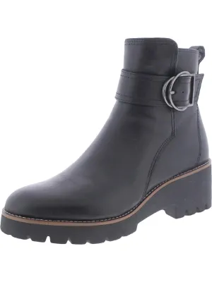 Dagger Womens Leather Waterproof Ankle Boots