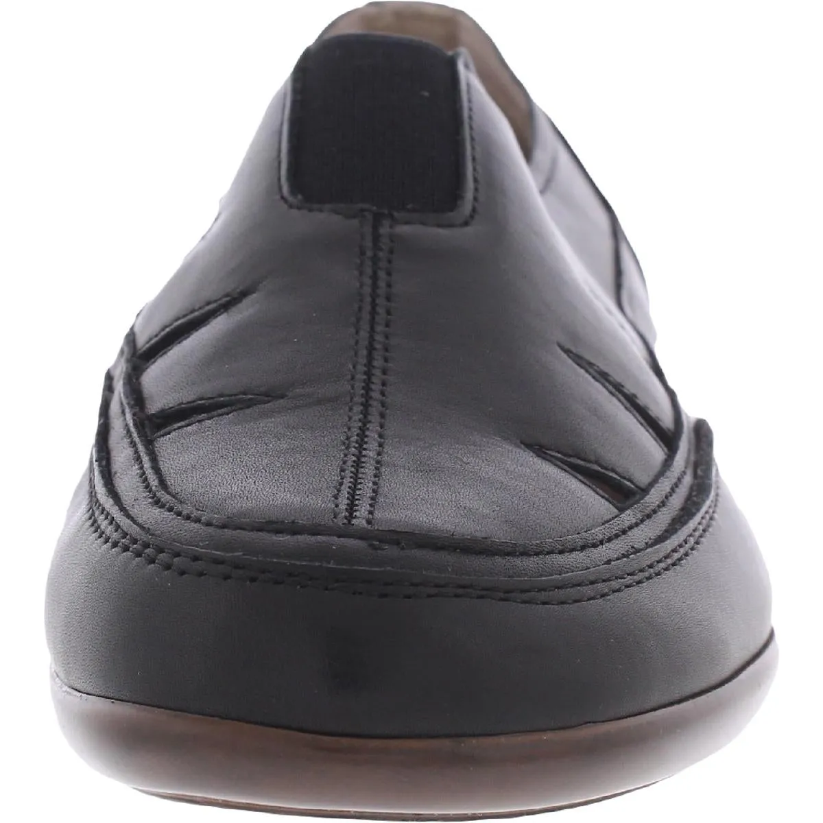 Daisie Womens Leather Slip-On Loafers