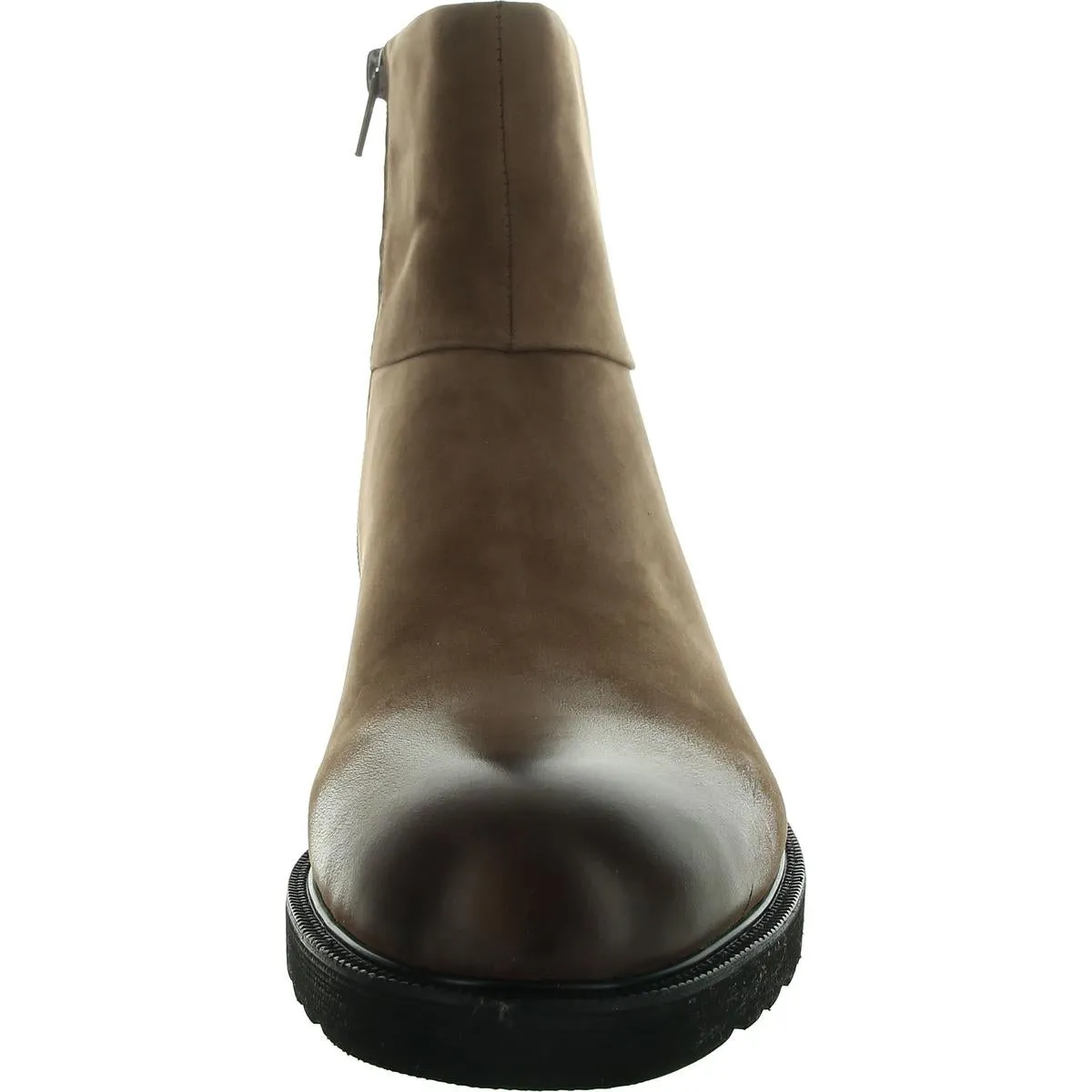 Damila Womens Zipper Leather Booties