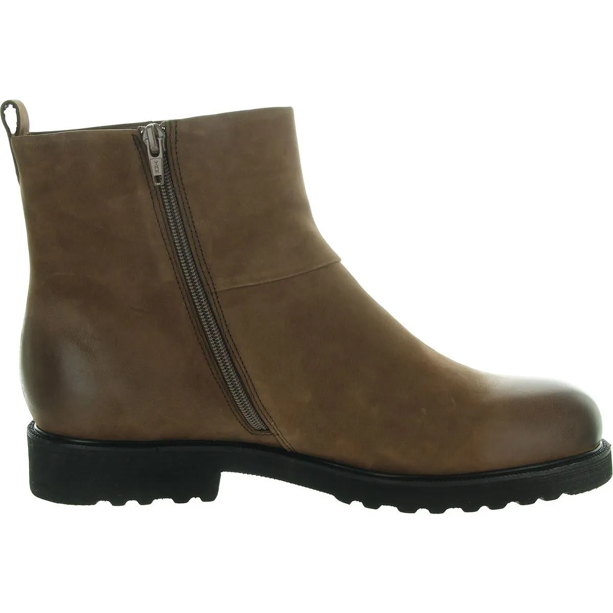 Damila Womens Zipper Leather Booties