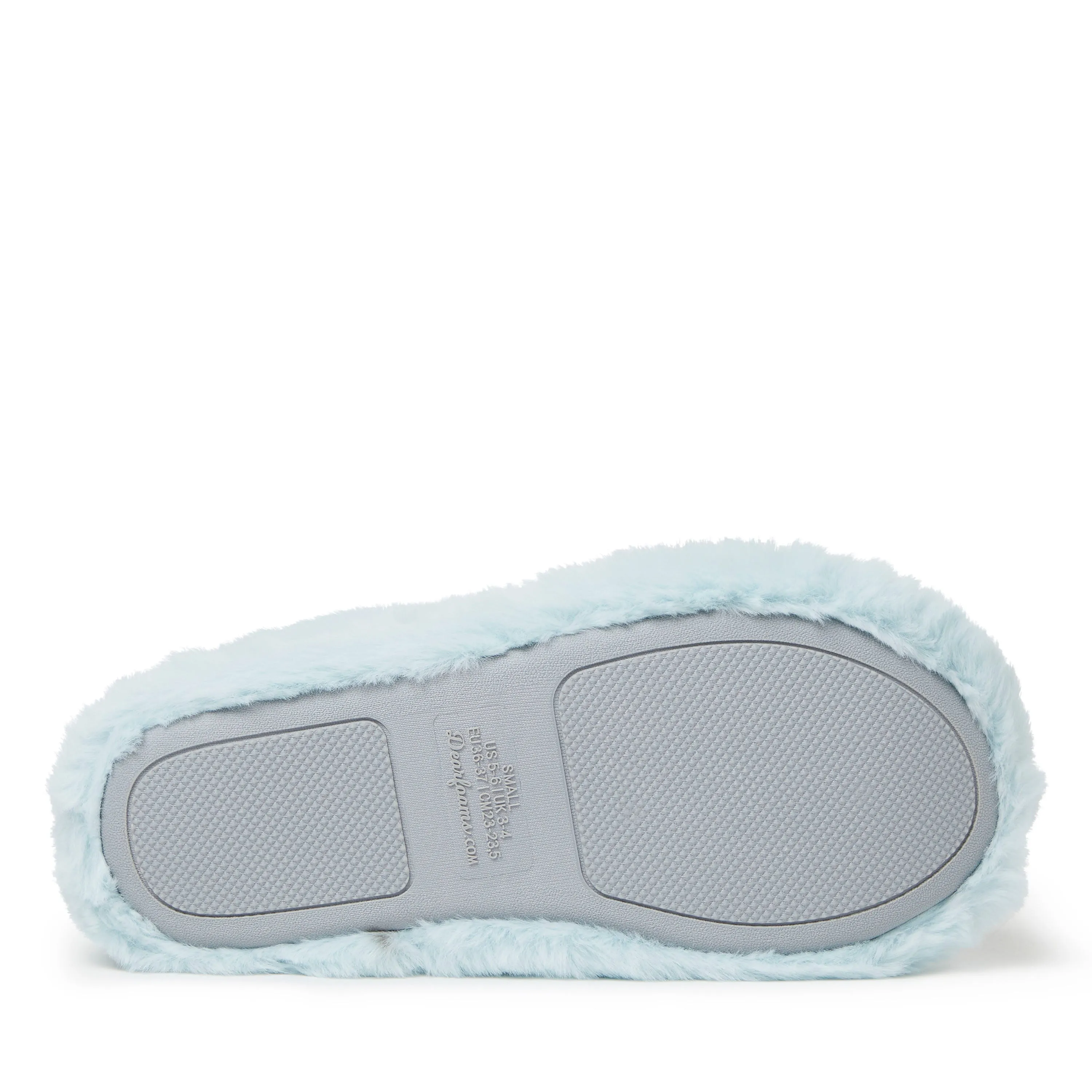 Dearfoams Women's A Line Furry Closed Back