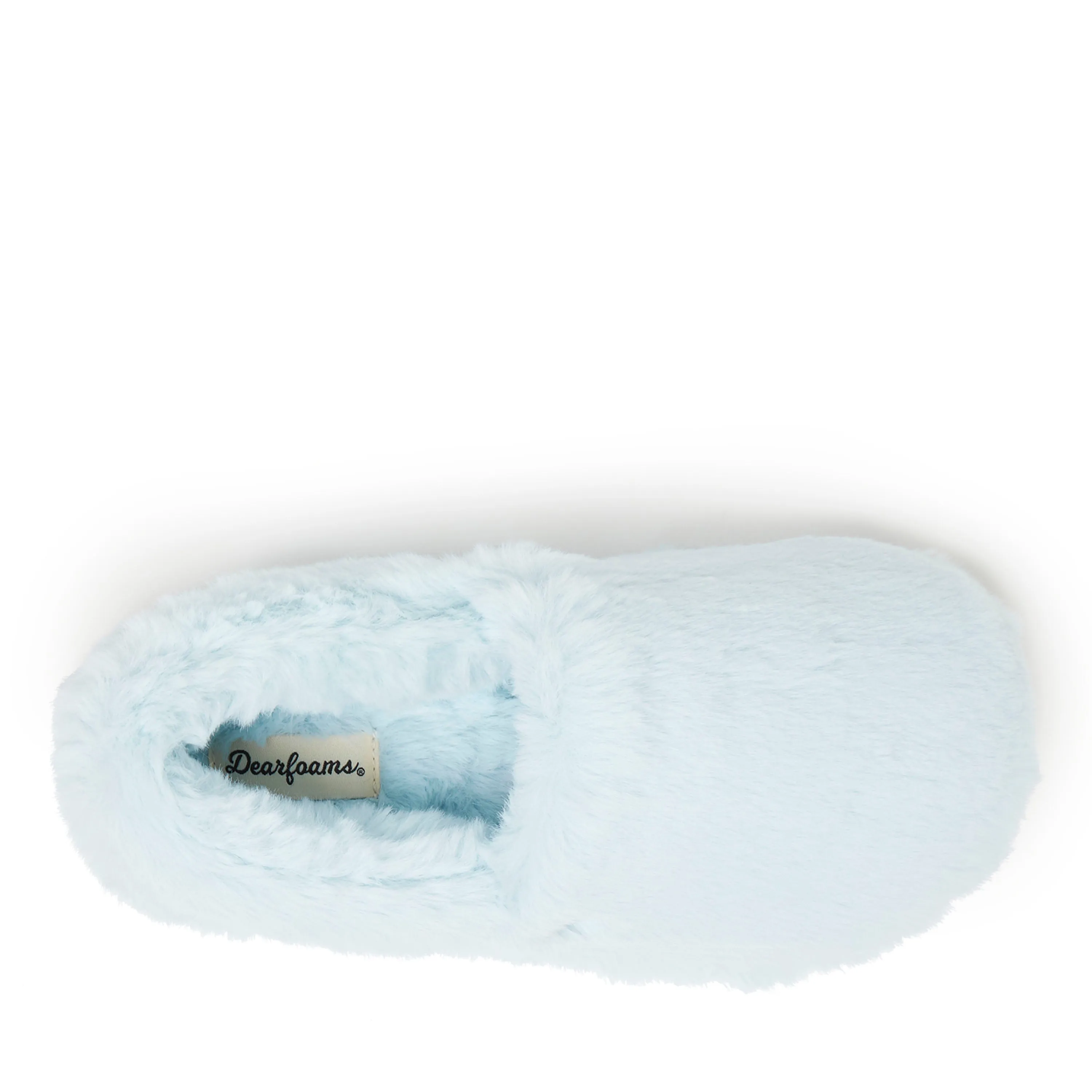 Dearfoams Women's A Line Furry Closed Back