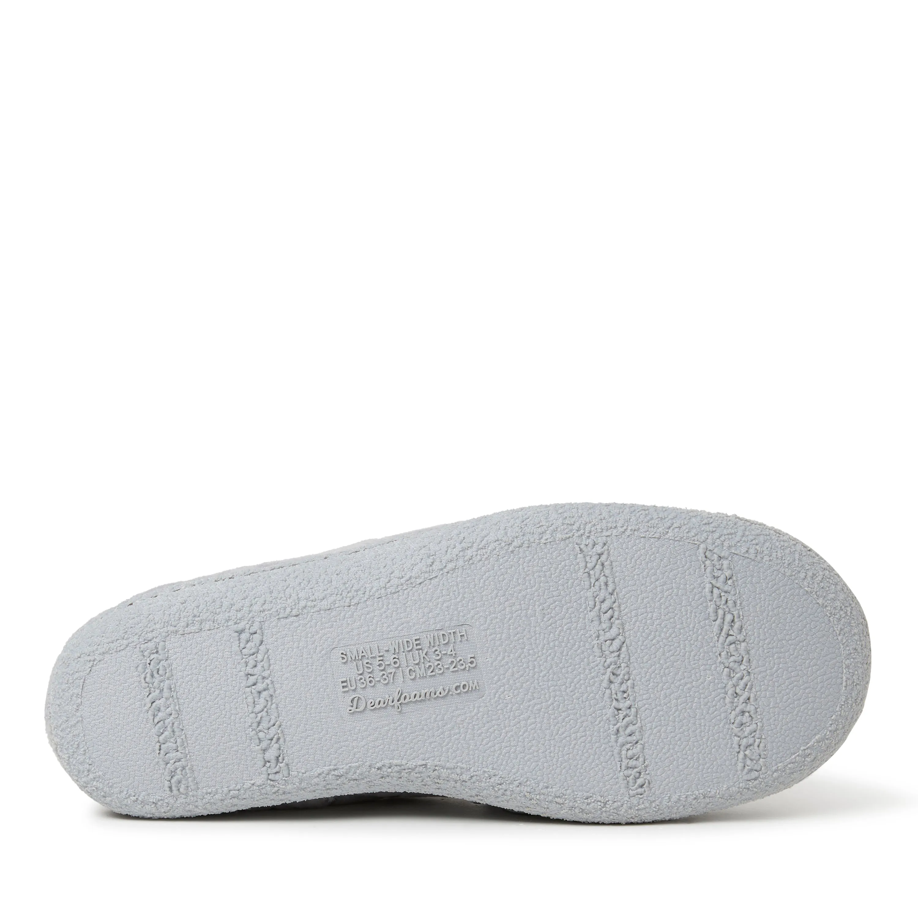 Dearfoams Women's Quilted Velour Clog House Slipper