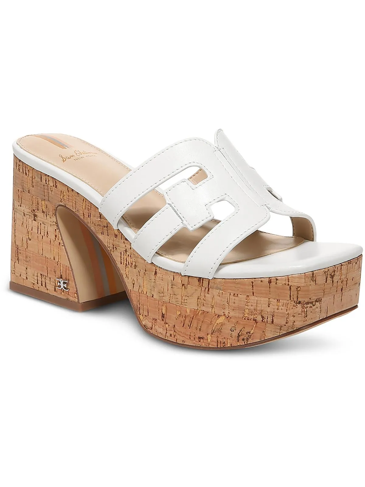 Dev Womens Patent Espadrille Platform Sandals