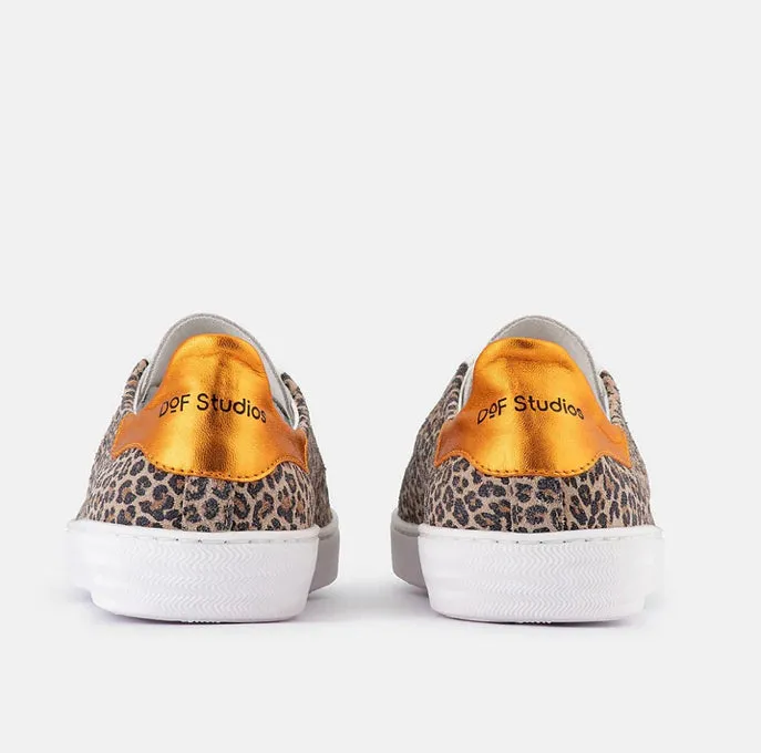 DOF Studios Indiana - Baby Jaguar/Metallic Orange - LAST PAIR size 36
