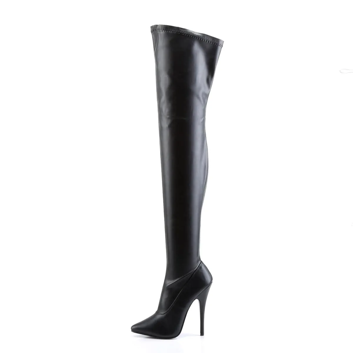 DOMINA-3000 Black Stretch Pu