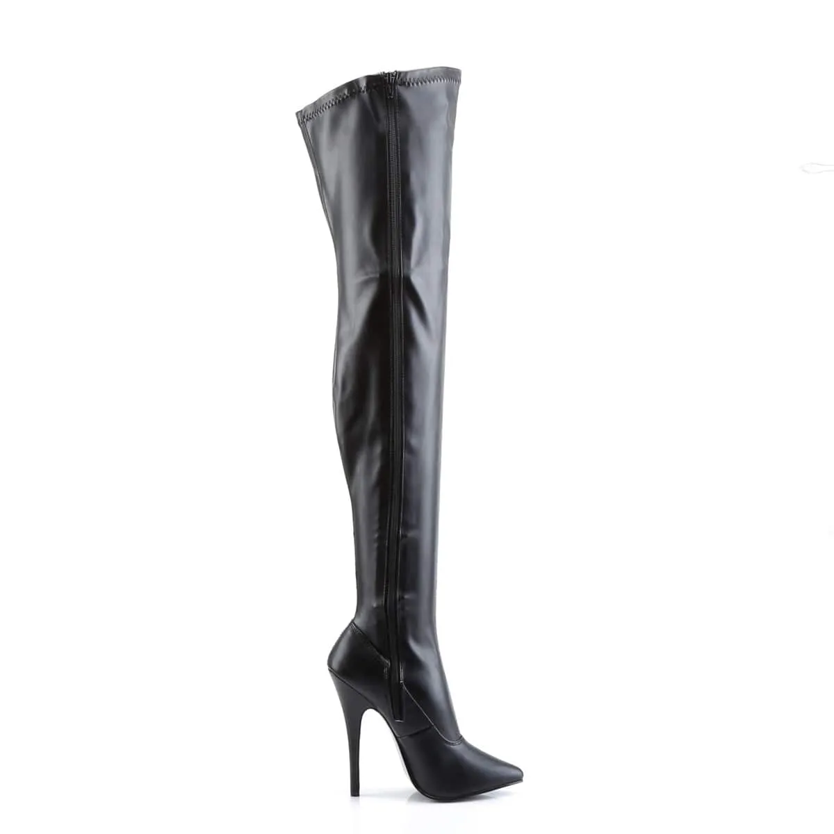 DOMINA-3000 Black Stretch Pu
