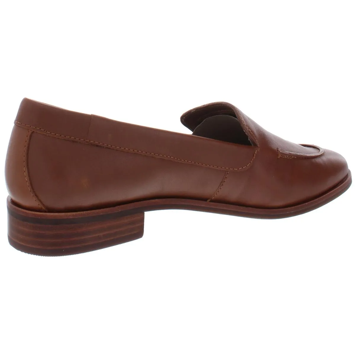 East Side Womens Leather Slip On Loafers