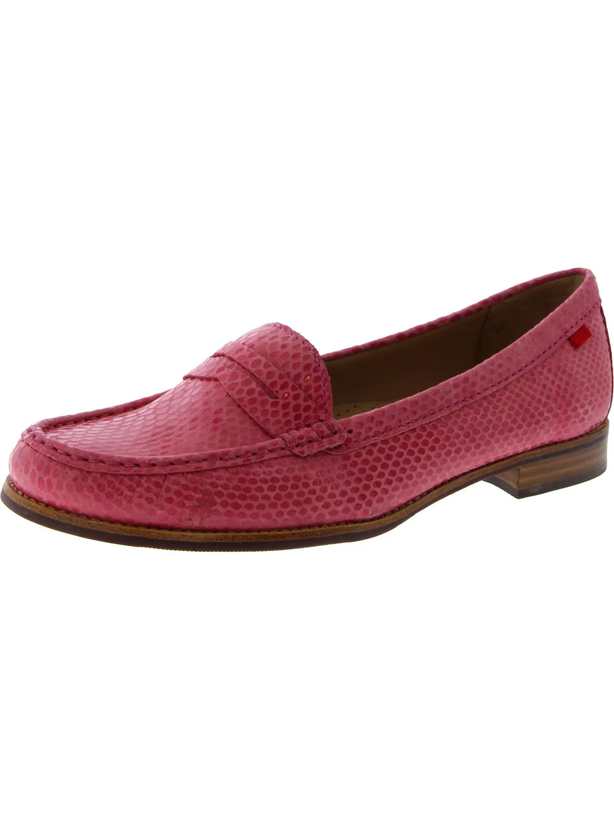 East Village Womens Padded Insole Slip On Penny Loafers