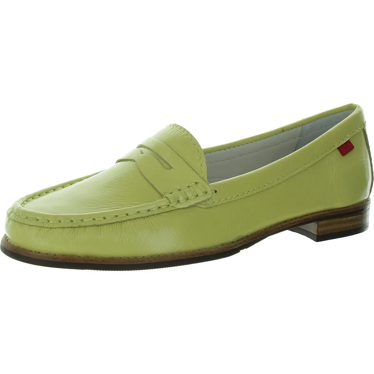 East Village Womens Padded Insole Slip On Penny Loafers