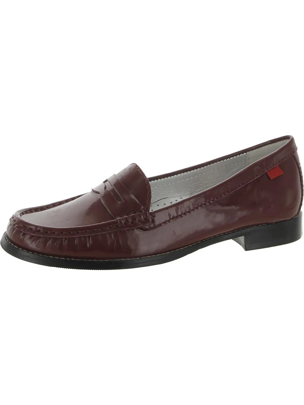 East Village Womens Padded Insole Slip On Penny Loafers