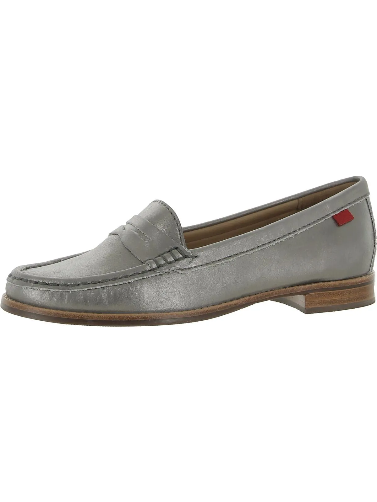 East Village Womens Padded Insole Slip On Penny Loafers