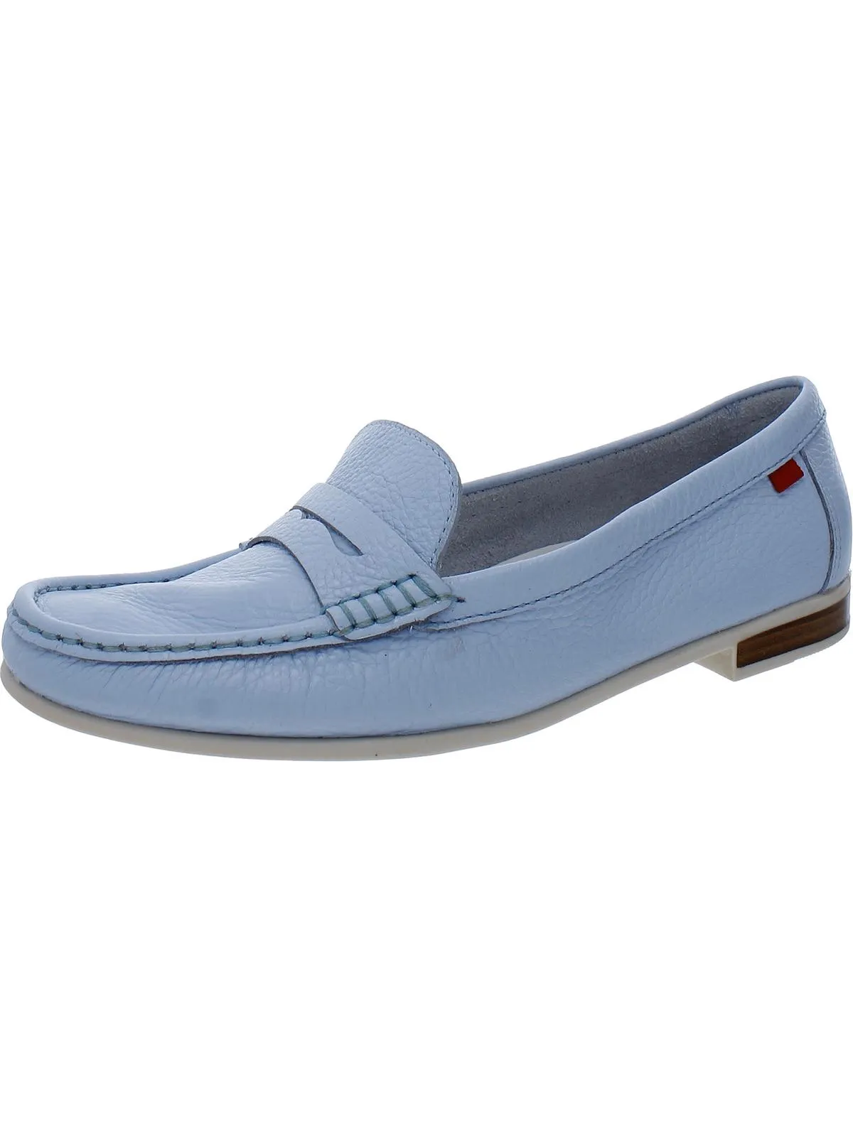 East Village Womens Padded Insole Slip On Penny Loafers