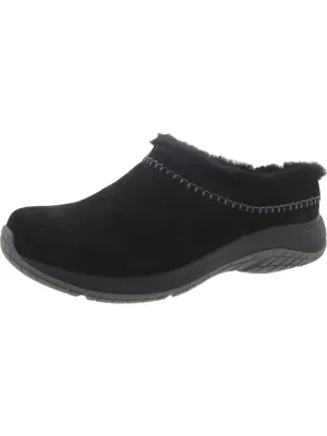 Encore Ice 5 Womens Suede Comfy Slide Slippers