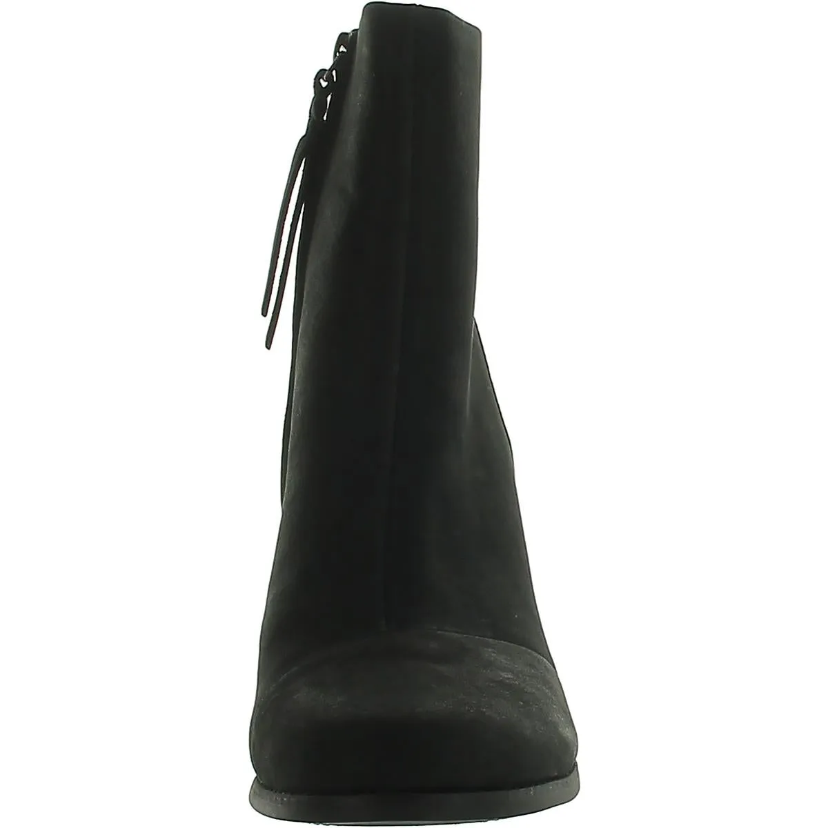 Evelyn Womens Suede Round Toe Ankle Boots