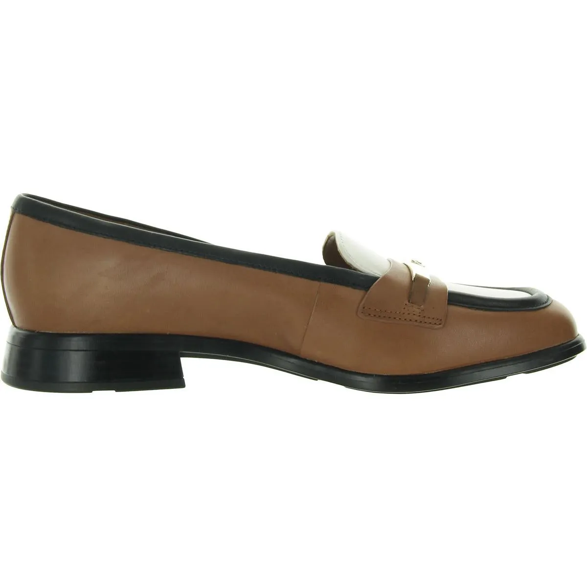 Fabienne Womens Leather Slip-On Loafers