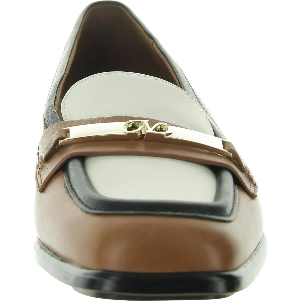 Fabienne Womens Leather Slip-On Loafers